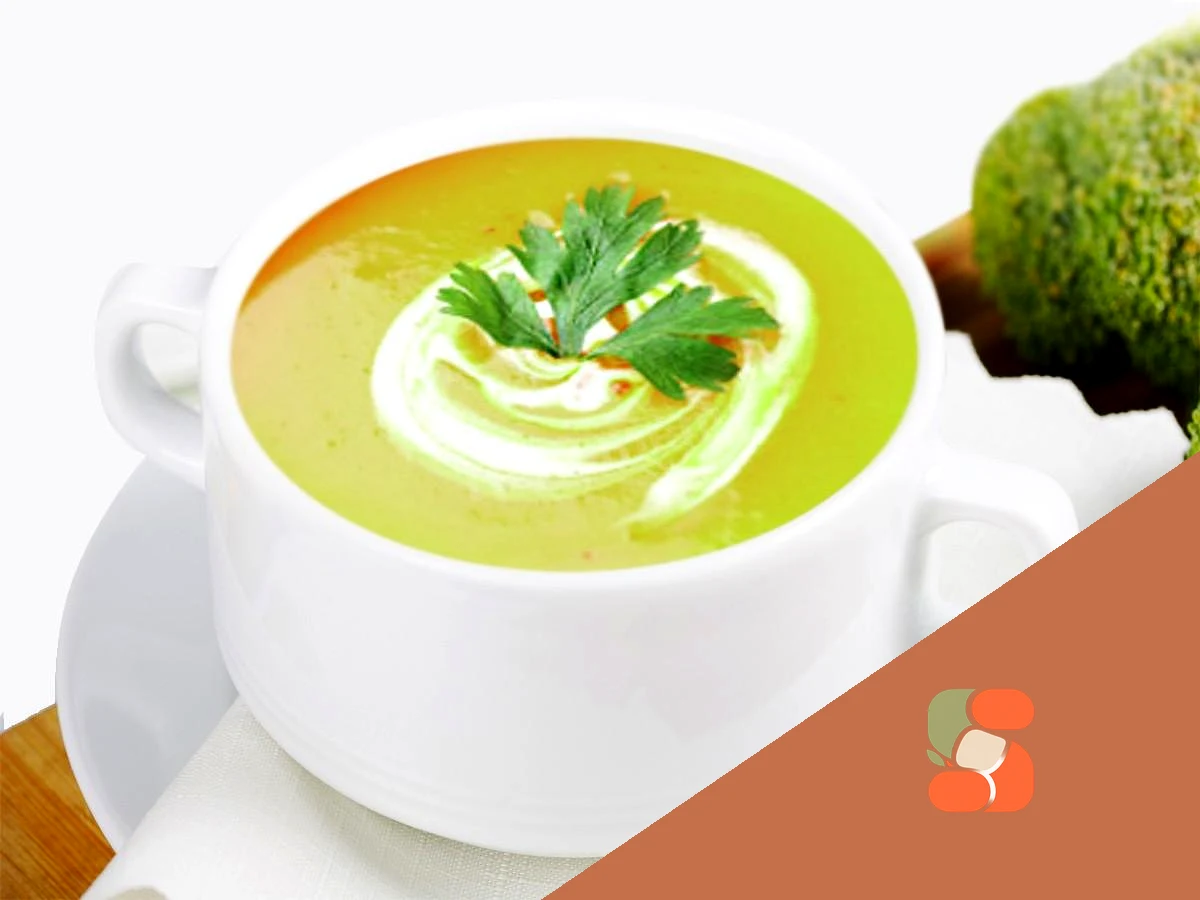Пюре з брокколі з вершками