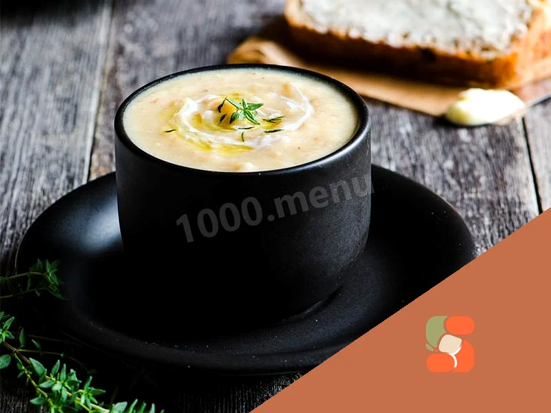 Пюре з кабачка та цвітної капусти