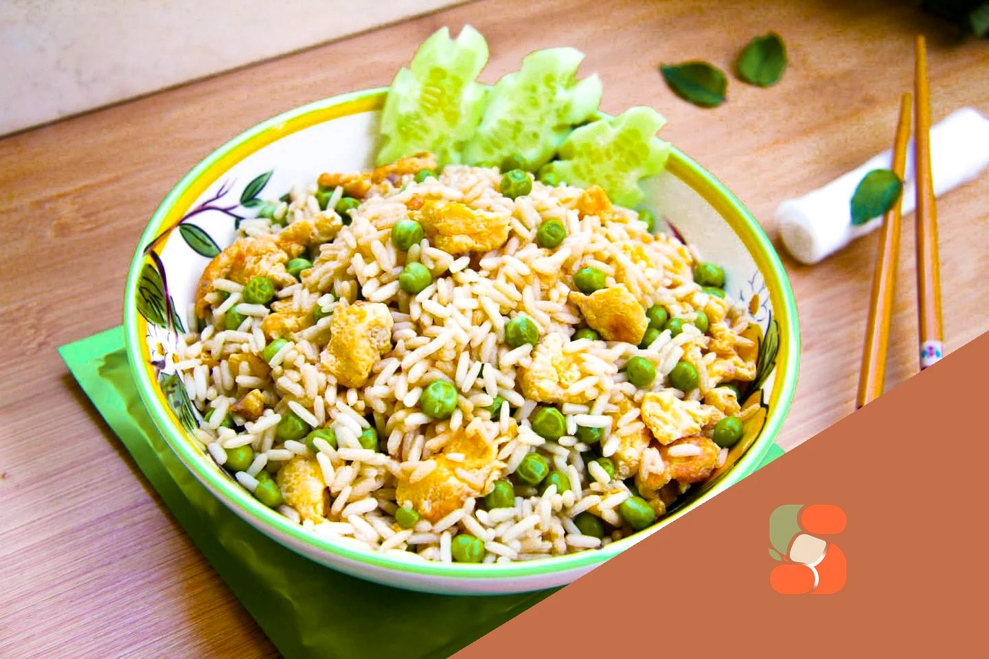 Рис з яйцем по-китайськи