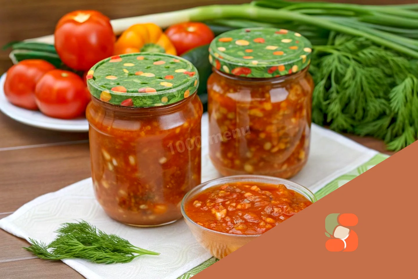 Салат на зиму с перловкой и овощами