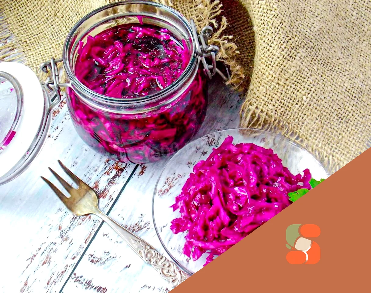 Салат из краснокочанной капусты на зиму
