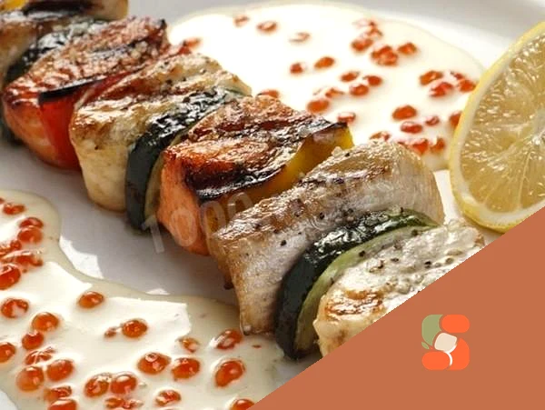 Шашлык из форели