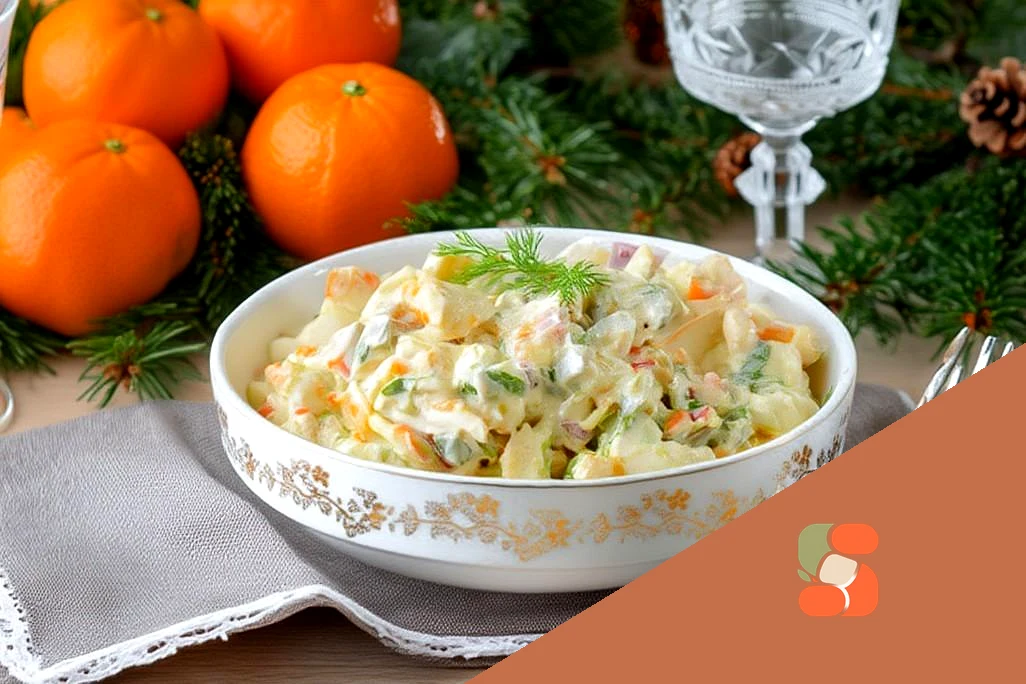 Советский Оливье салат