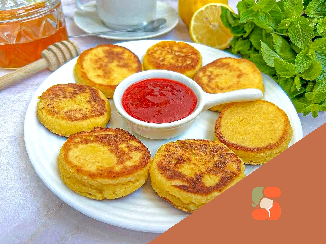 Сирники з кукурудзяним борошном