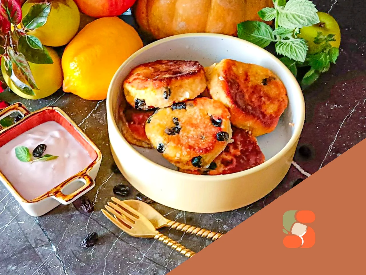 Сирники з гарбузом та сиром