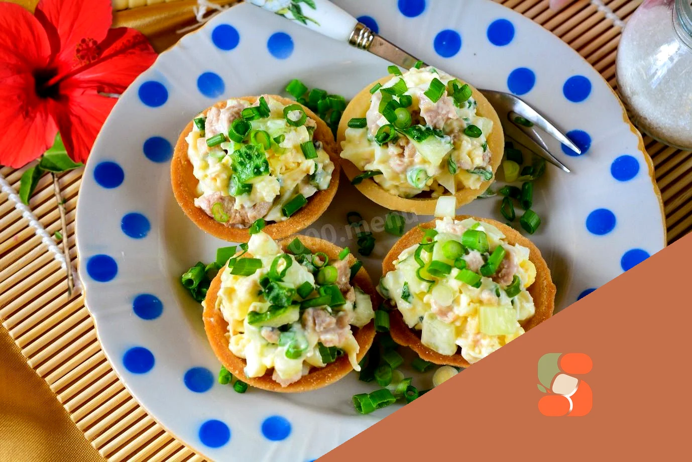 Тарталетки с мясом криля