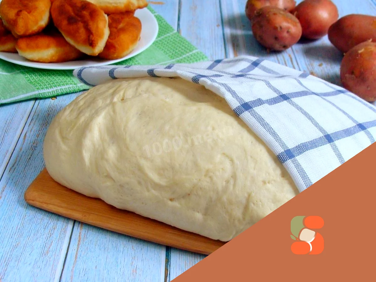 Тісто на картопляному відварі для пиріжків