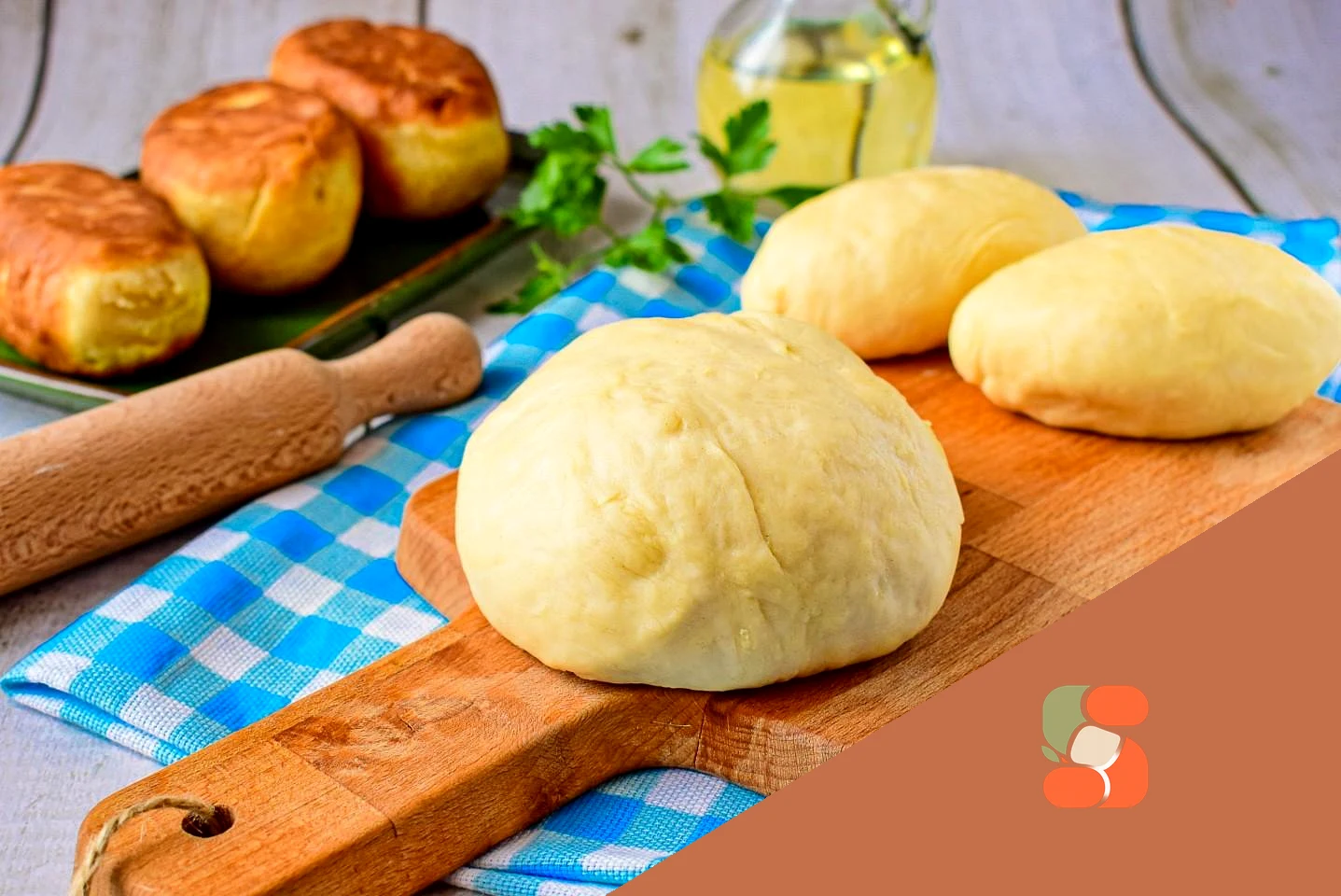 Тісто на пиріжки без дріжджів на воді