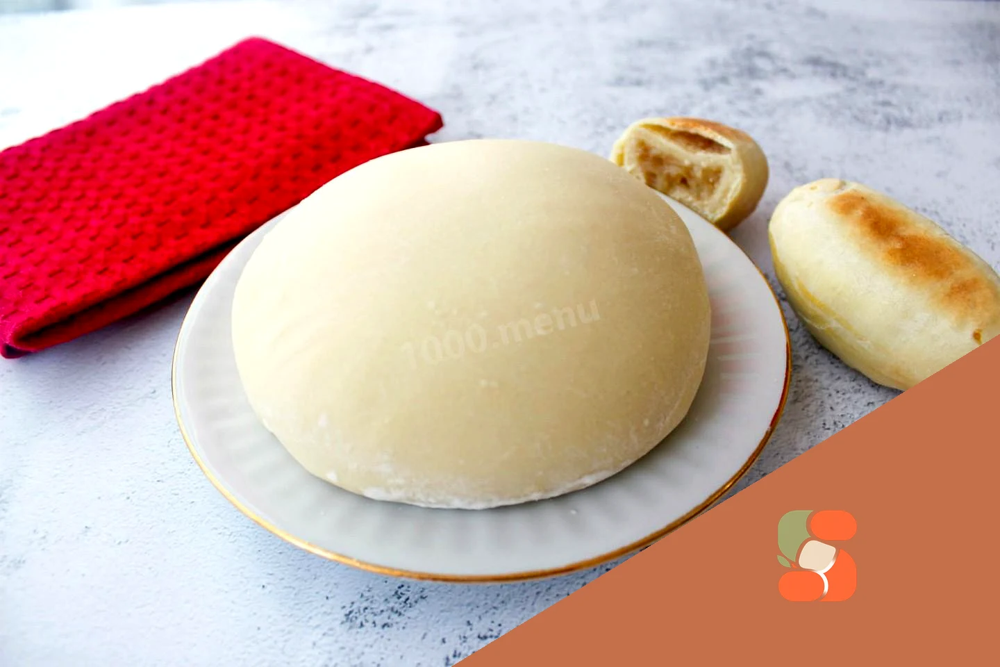 Тісто на пиріжки без кефіру та дріжджів на воді