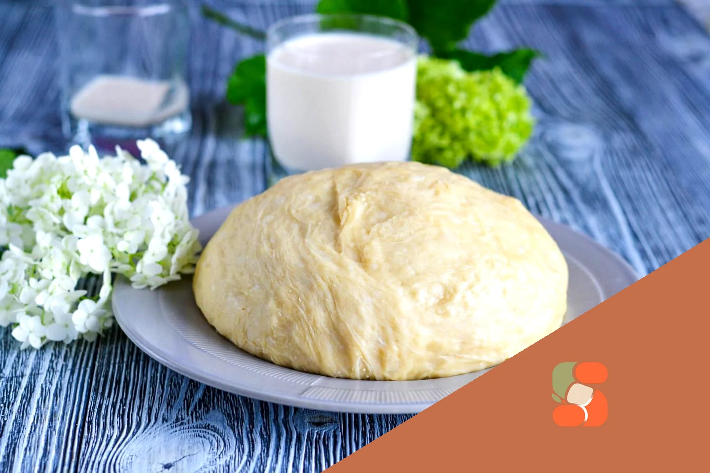 Тісто на ряженці для пиріжків пирогів булочок