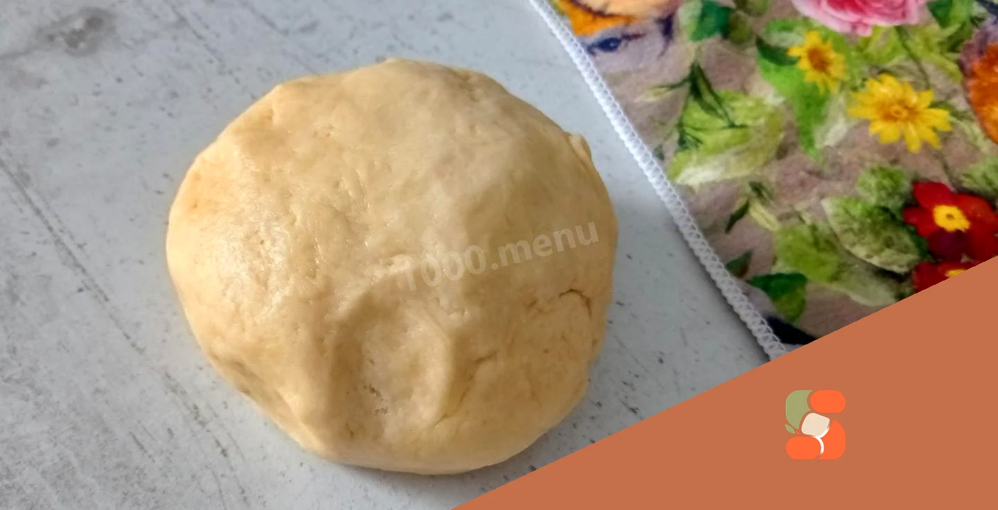 Тісто на сметані без яєць, для духовки