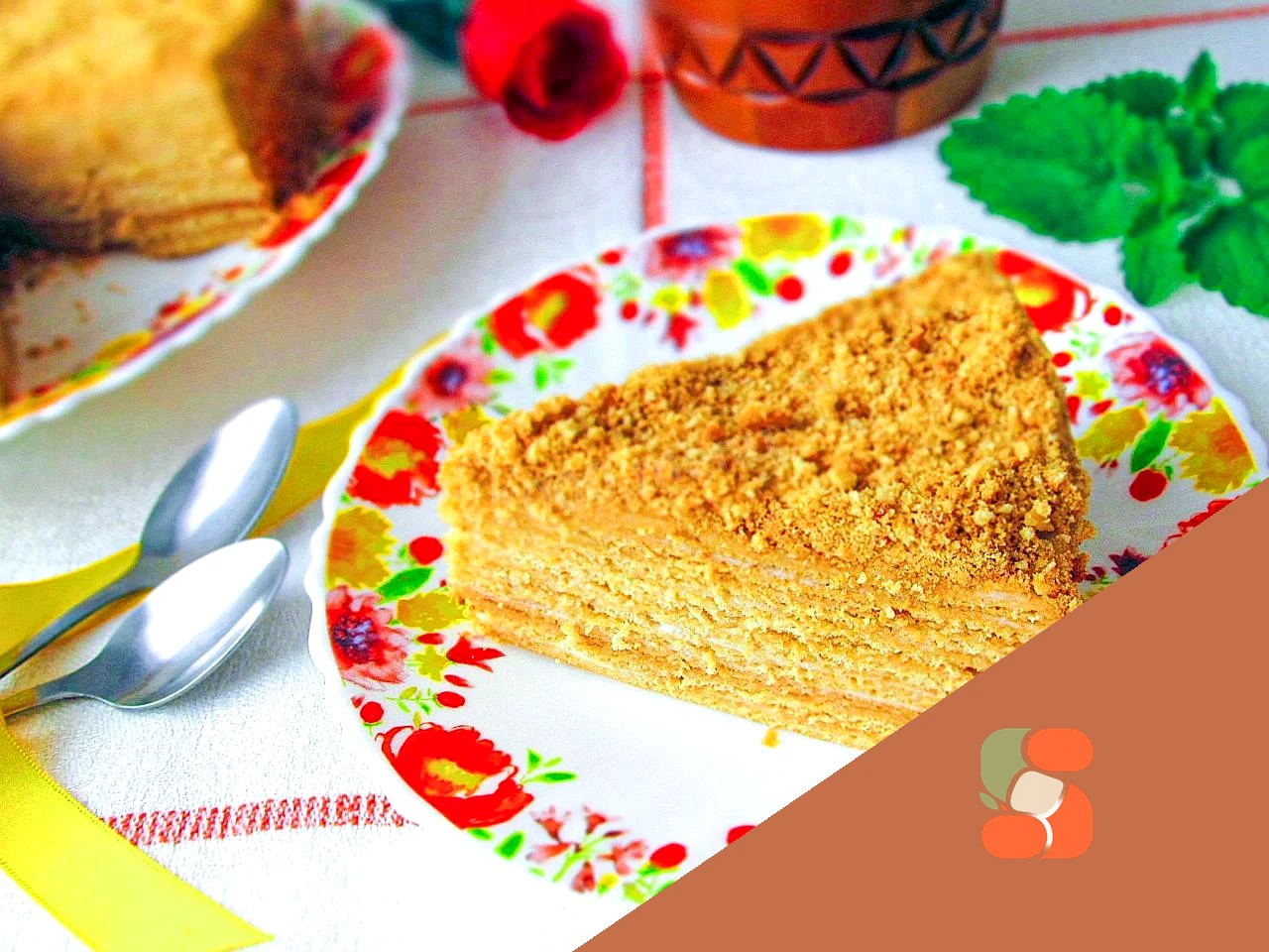 Торт сметанно-медовий