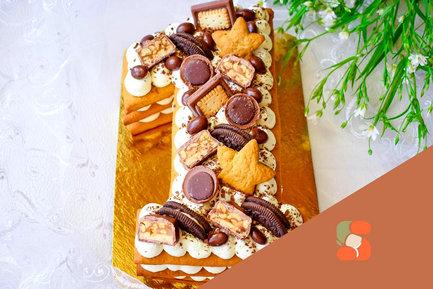 Торт Цифра 1 один на рік, день народження