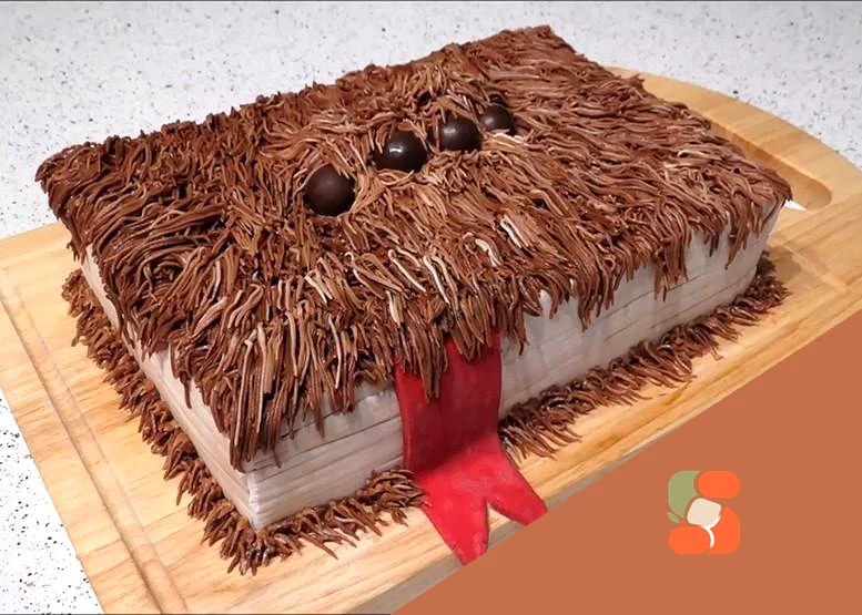 Торт у вигляді книги