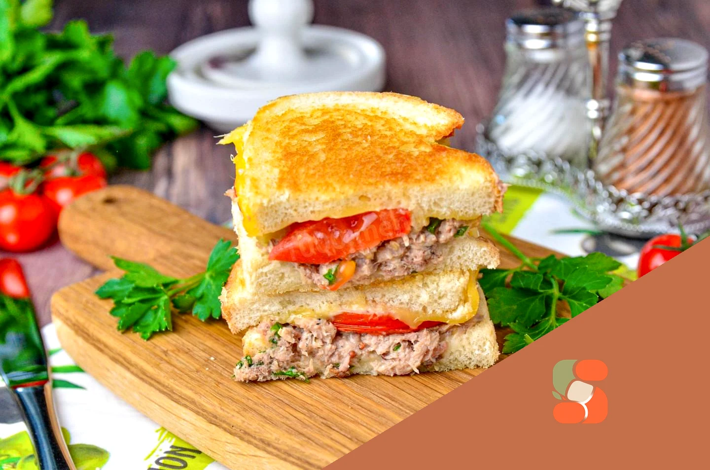 Тунець з сиром бутерброди бутерброди