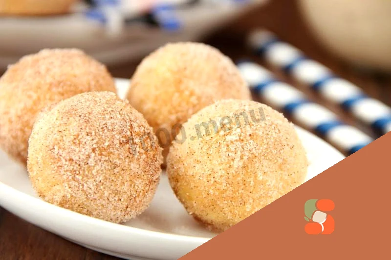 Сирні пончики у фритюрі