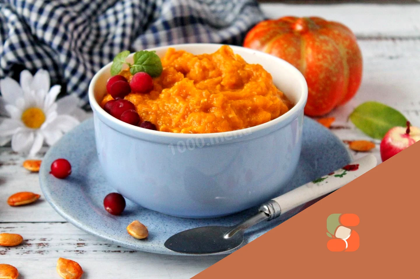 Гарбузова каша на молоці у мультиварці без крупи