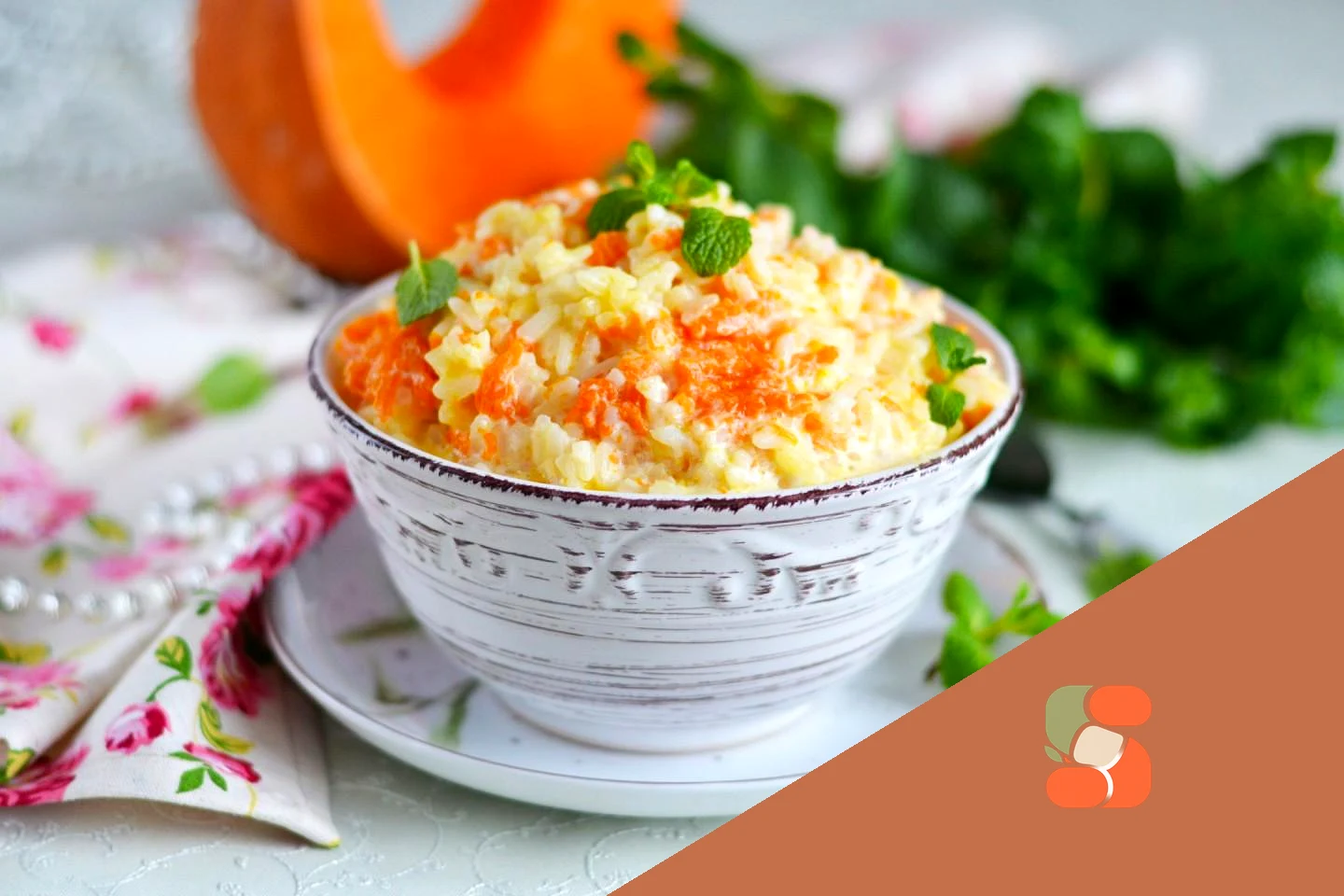 Гарбузова каша з рисом у мультиварці