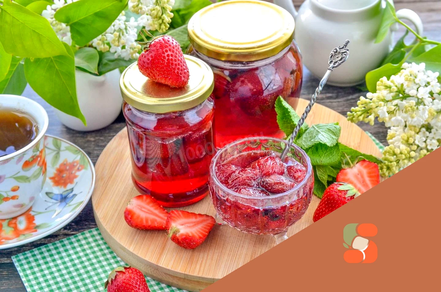 Варення п'ятихвилинка з полуниці