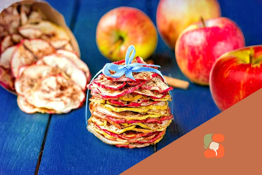 Яблочные чипсы в микроволновке быстро и вкусно