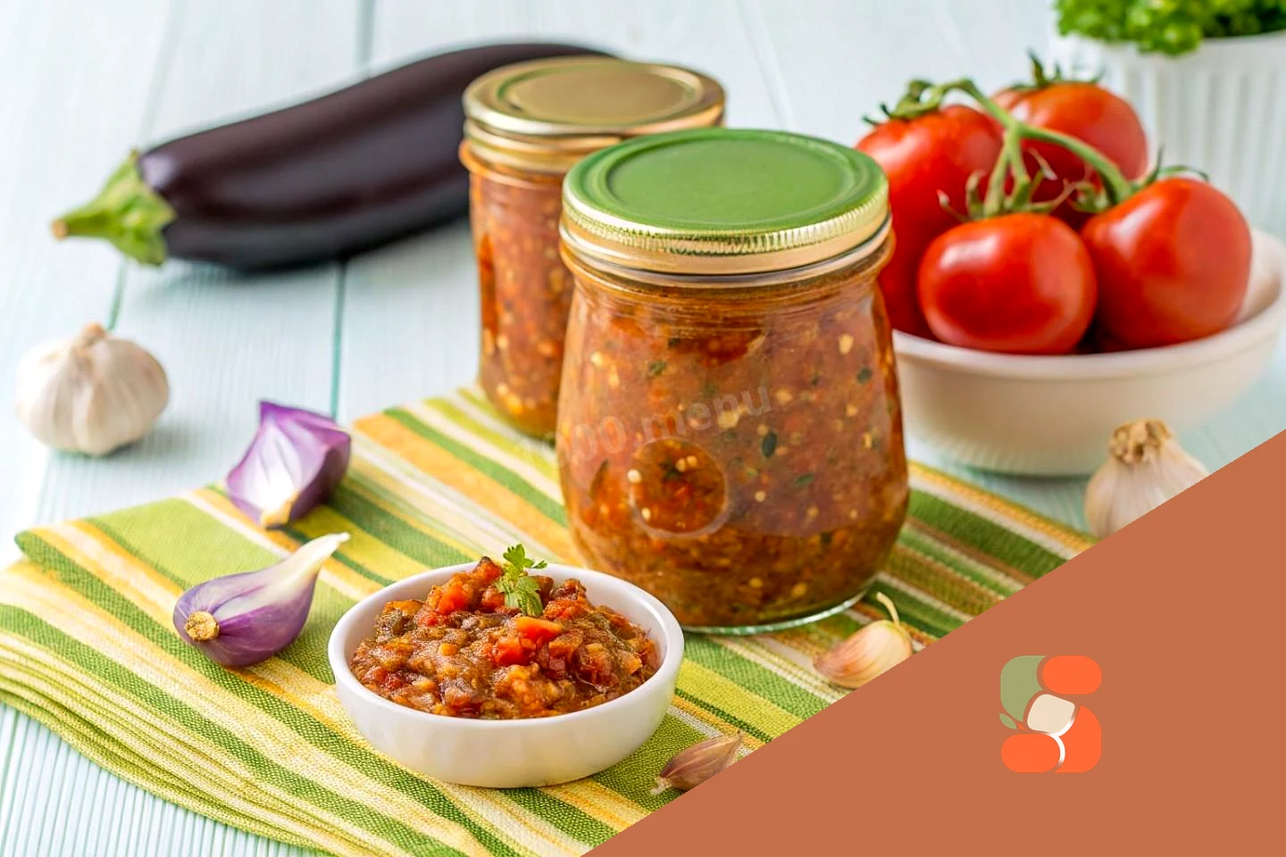 Икра из запеченных баклажанов на зиму
