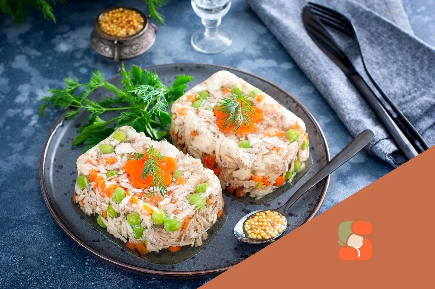 Заливне з м'яса з желатином