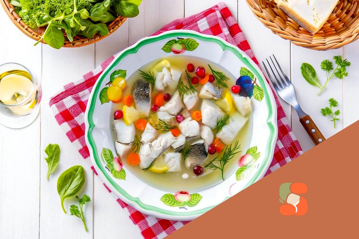 Заливне із судака з желатином