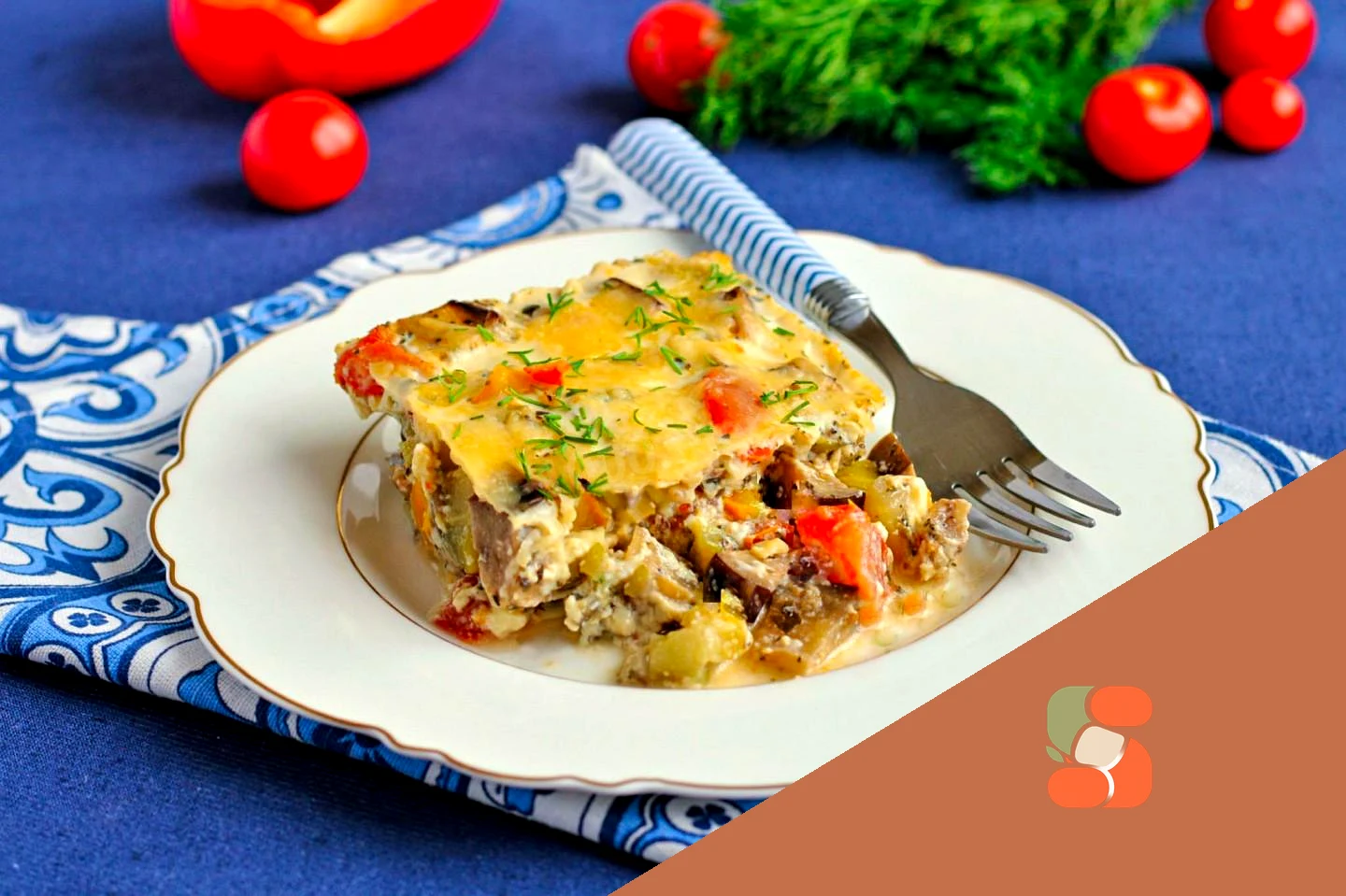 Запіканка з овочів у духовці