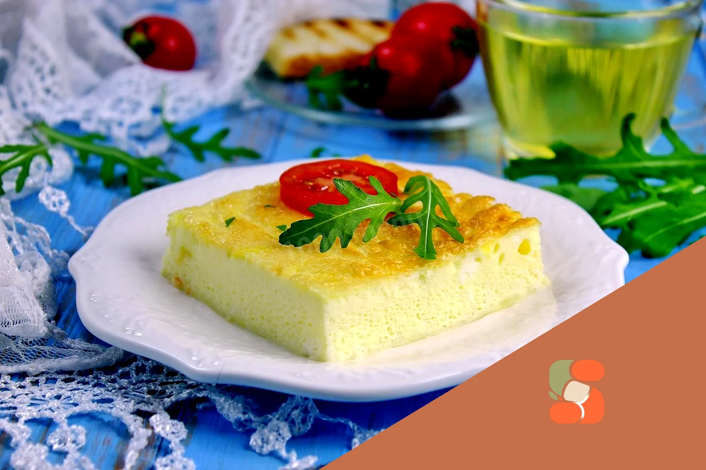 Запіканка з яєць у духовці