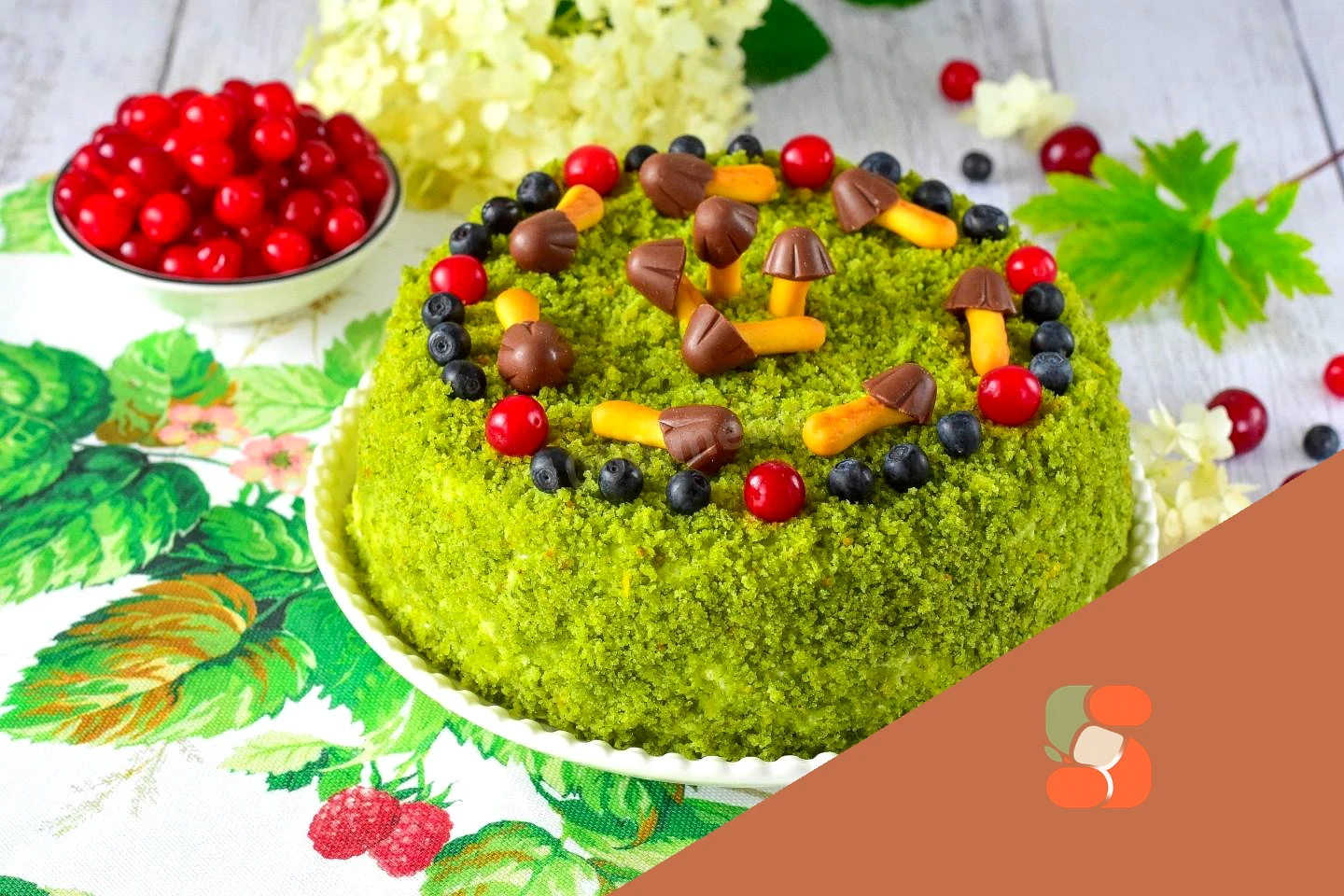 Зелений торт