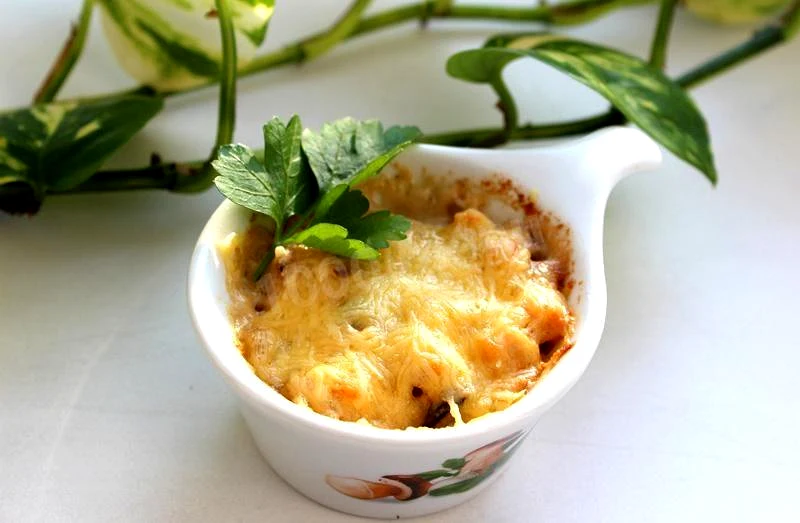 Жульєн з морепродуктів