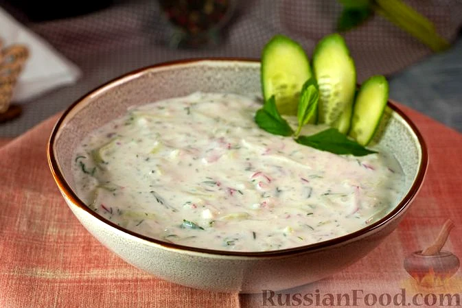 Джаджик з редискою