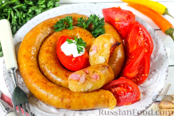 Ведарай (литовська картопляна ковбаса)