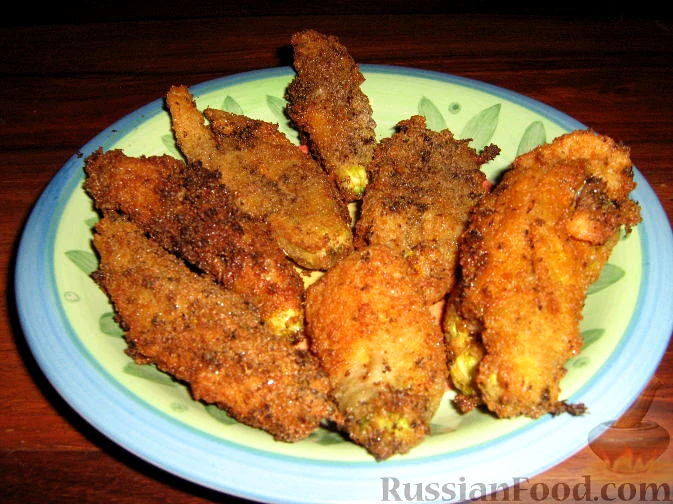 Фаршировані квітки гарбуза