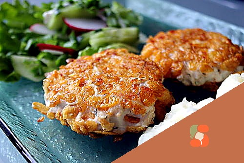 Курячі рулетики "Кордон Блю" (у духовці)