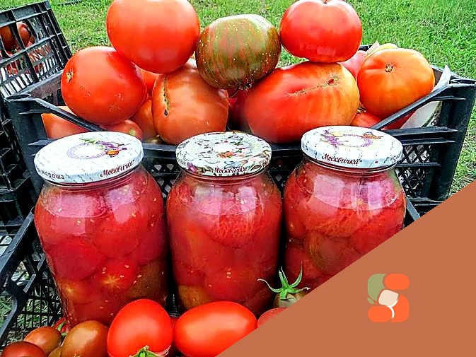"Голі" помідори у власному соку на зиму