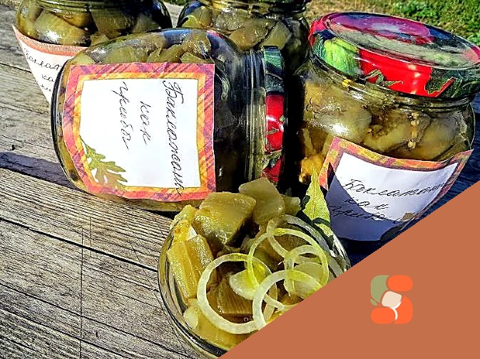 Баклажани "Як гриби" на зиму