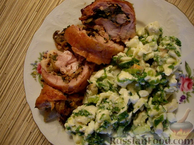 Курячі рулетики