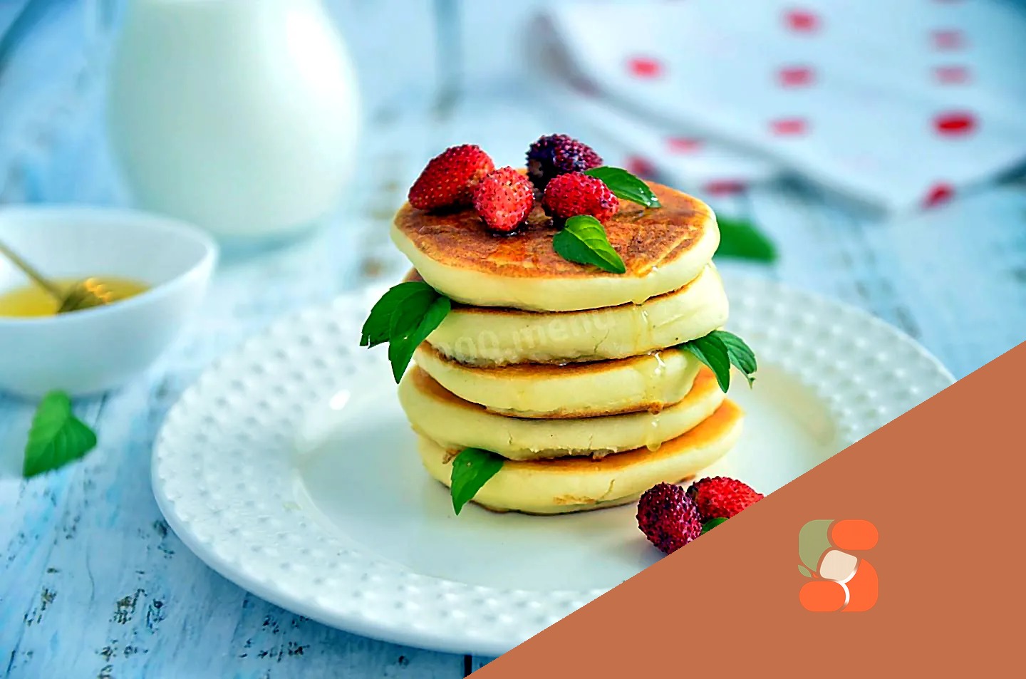 ПП оладки на кефірі з рисовим борошном