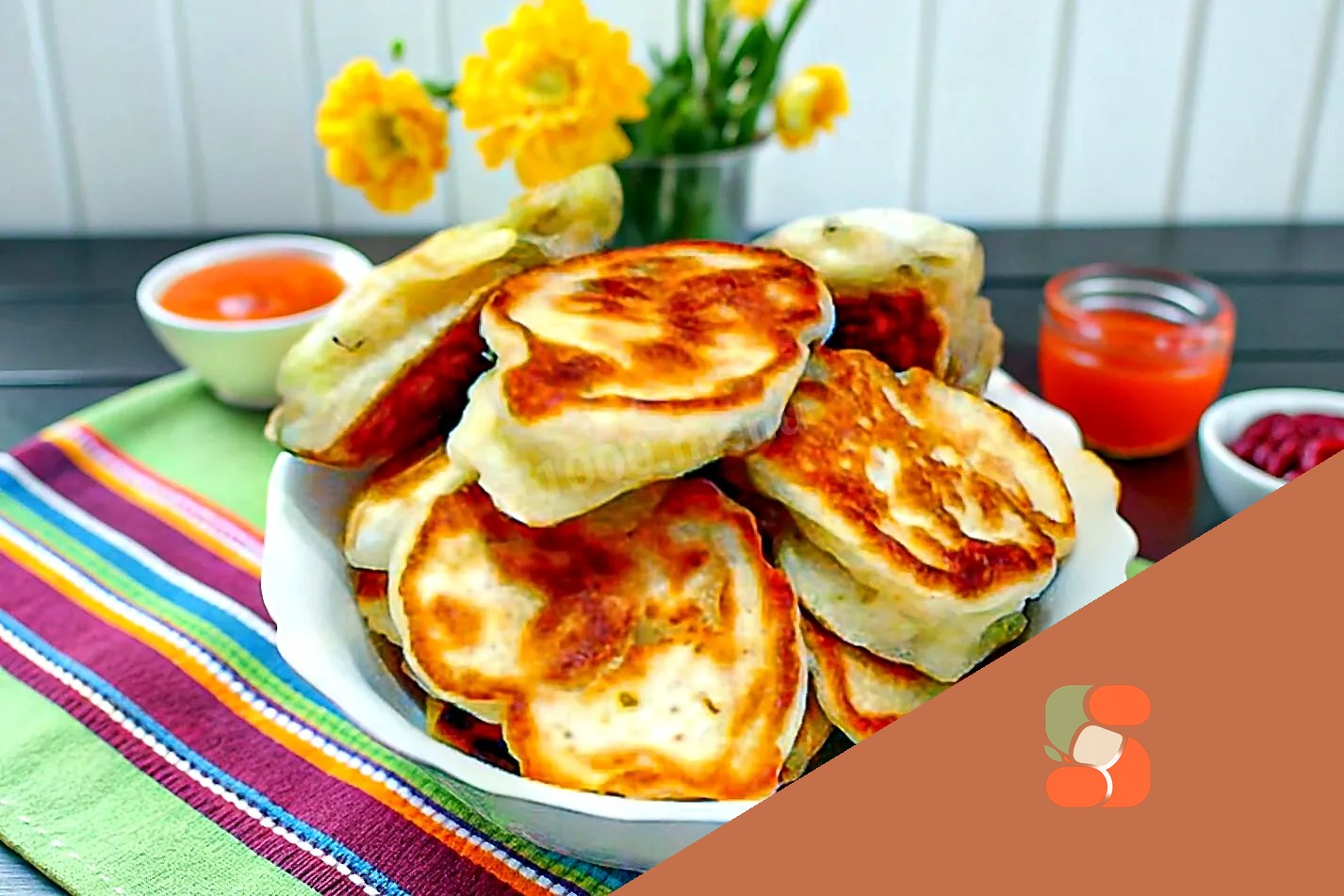 Пишні оладки з родзинками на кефірі