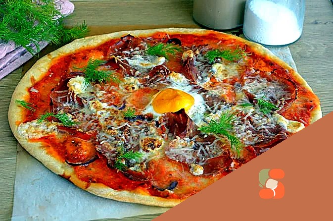 Піца "Карбонара"