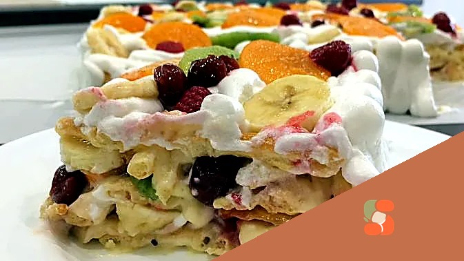 Фруктовий торт "Тропіканка"