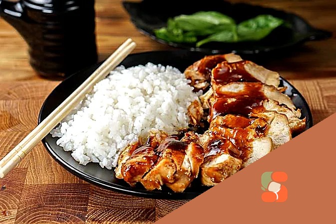 Курка під соусом теріяки