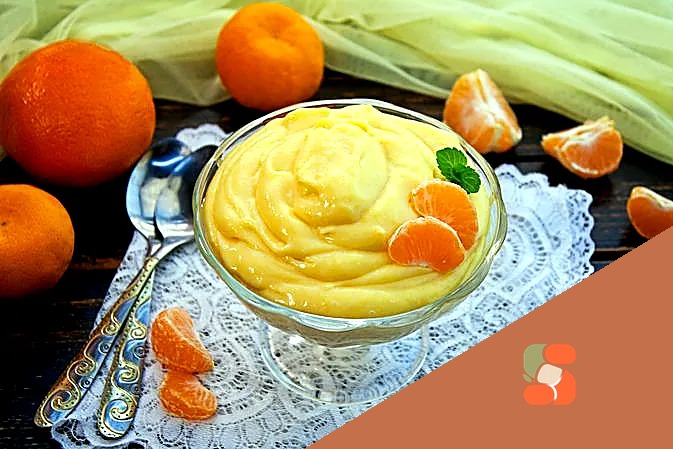Мандариновий заварний крем