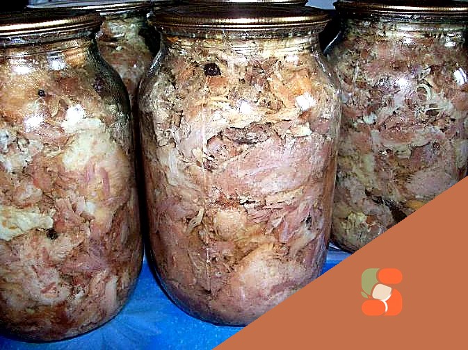 "Полювання на кабана" (домашня тушонка свиняча)