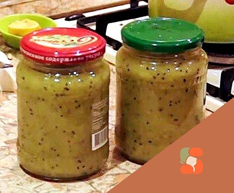 Варення з ківі, банана та лимона за 5 хвилин