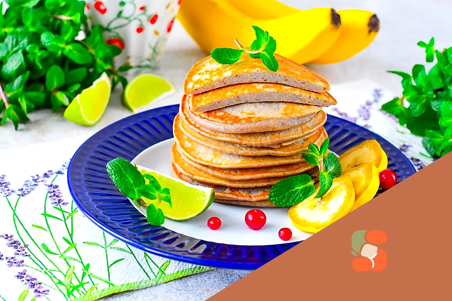 Оладки з бананів та яєць без борошна ПП