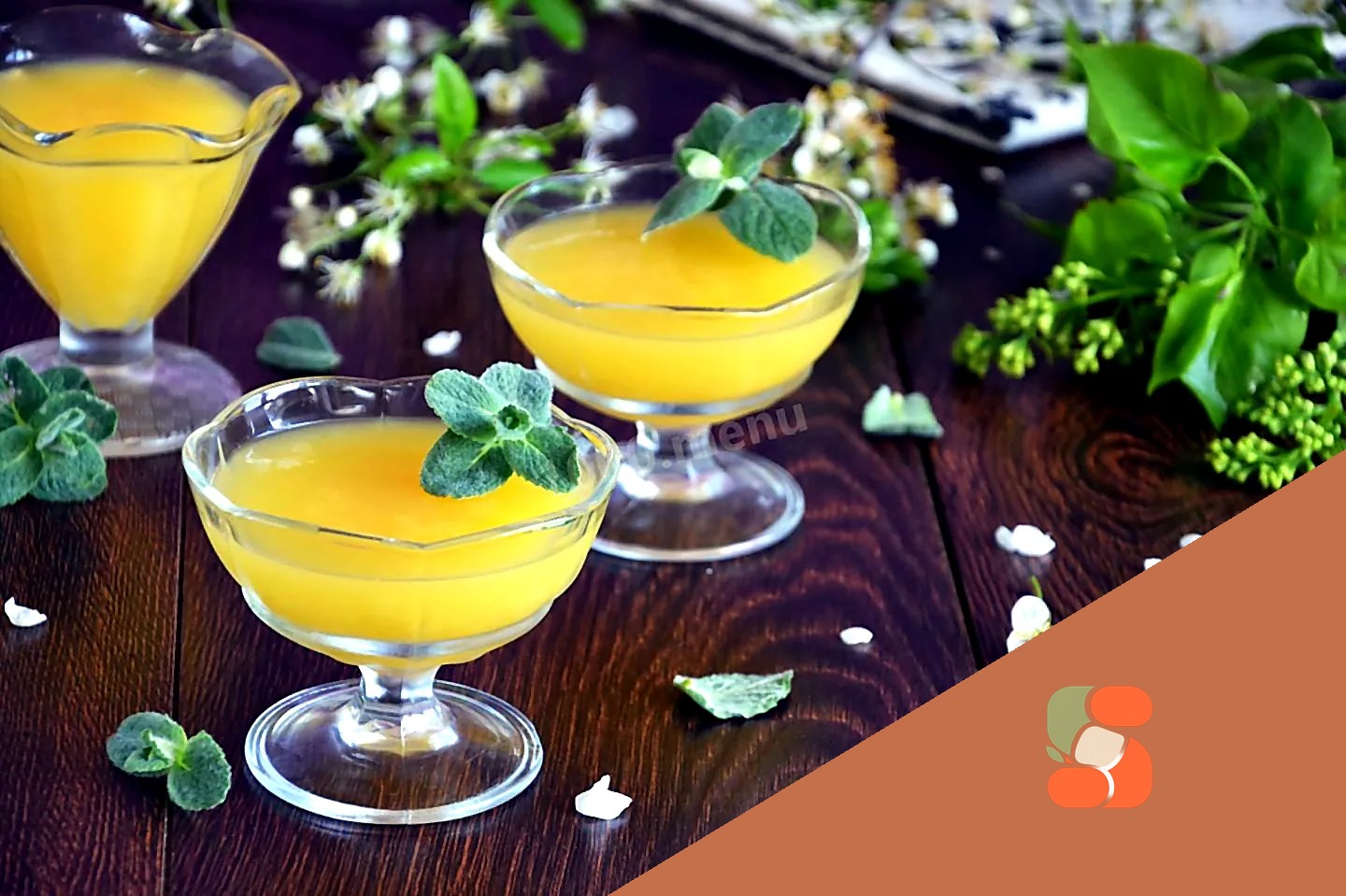 Желе із соку з желатином ПП десерт без цукру