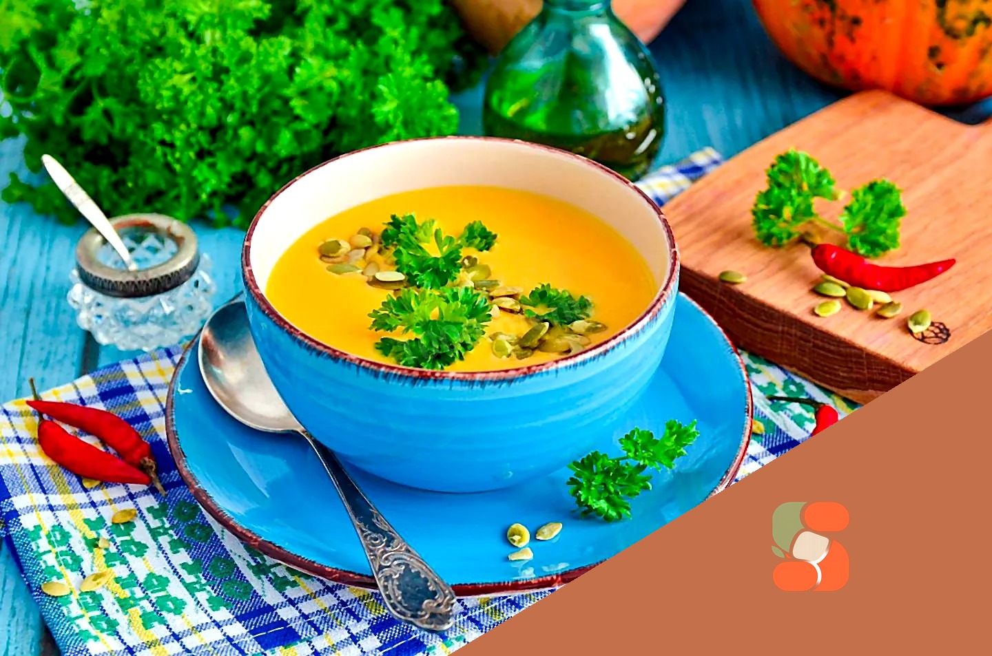 Крем суп з гарбуза з вершками