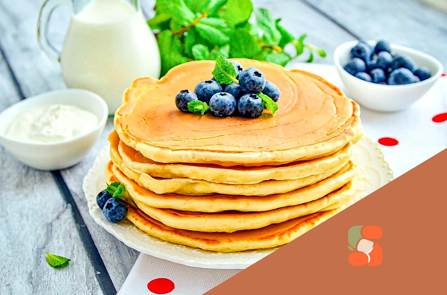 Млинці на кефірі товсті пишні